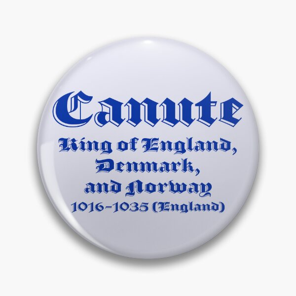 Item preview, Canute, King of England, Denmark, and Norway, British Monarchs designed and sold by CharlottePlaceArt.