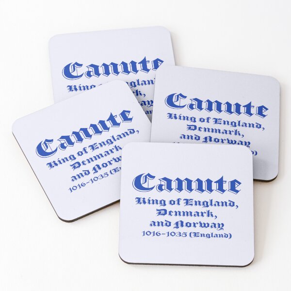 Item preview, Canute, King of England, Denmark, and Norway, British Monarchs designed and sold by CharlottePlaceArt.