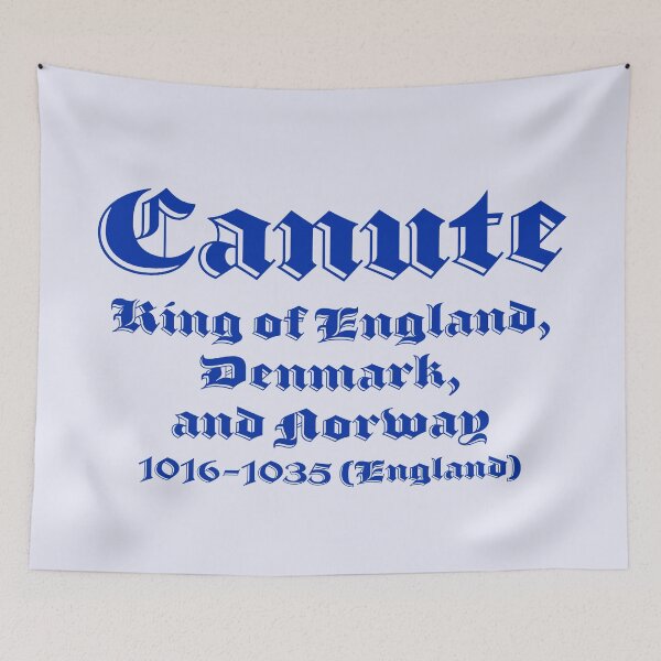 Item preview, Canute, King of England, Denmark, and Norway, British Monarchs designed and sold by CharlottePlaceArt.