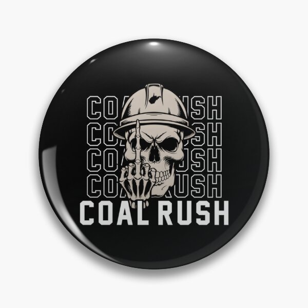 Item preview, Coal Rush West Virginia Skull Coal Miner Hard Hat designed and sold by alrbranna.
