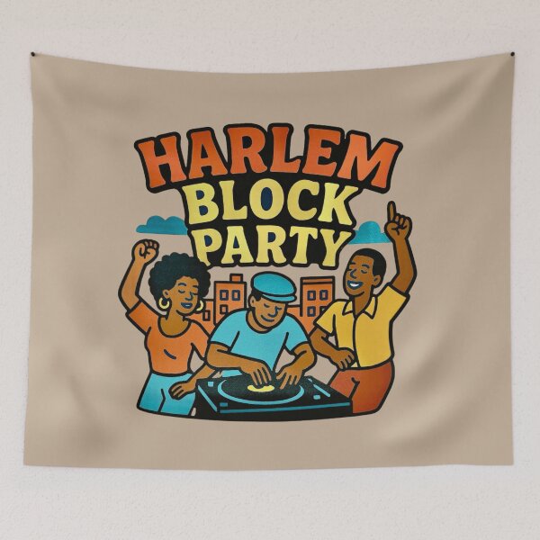 Item preview, Harlem Block Party designed and sold by Myra365Art.