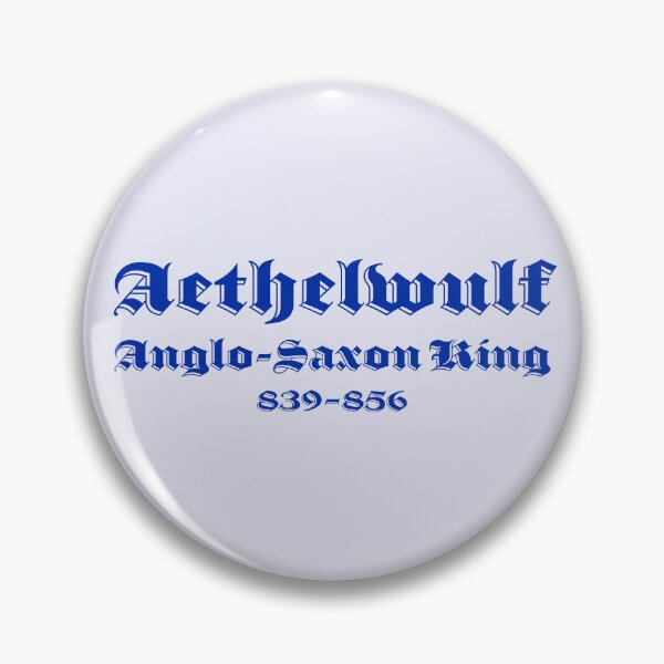Item preview, Aethelwulf, Anglo-Saxon King, British Monarchs designed and sold by CharlottePlaceArt.