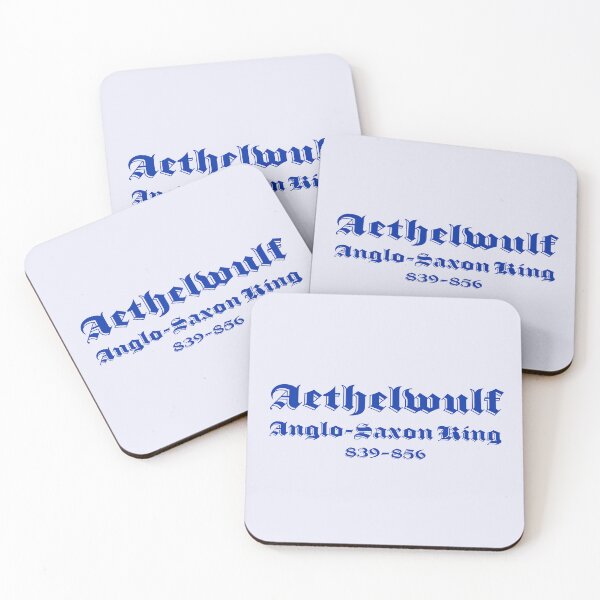 Item preview, Aethelwulf, Anglo-Saxon King, British Monarchs designed and sold by CharlottePlaceArt.