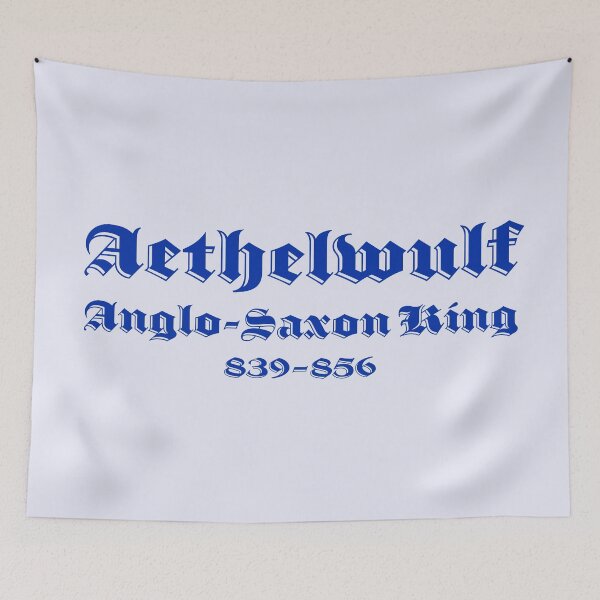Item preview, Aethelwulf, Anglo-Saxon King, British Monarchs designed and sold by CharlottePlaceArt.