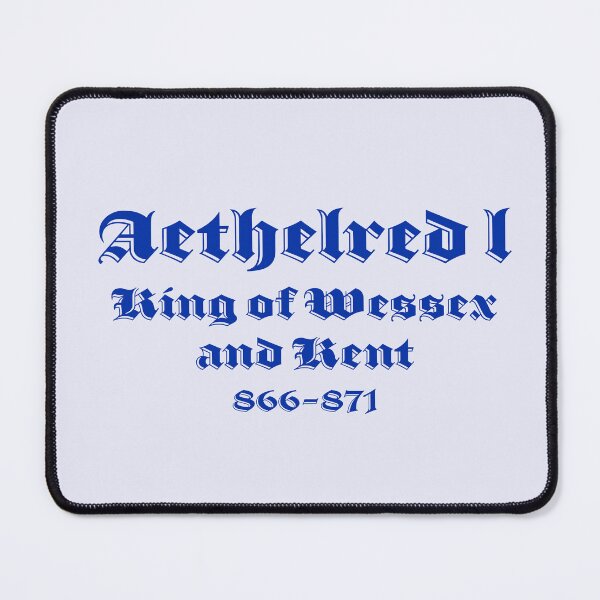 Item preview, Aethelred I, King of Wessex and Kent, British Monarchs designed and sold by CharlottePlaceArt.