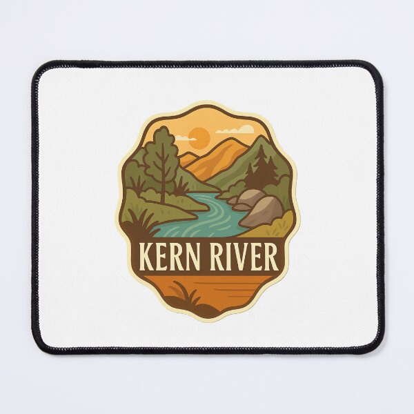 Item preview, Kern River Sunset – Sierra Nevada Wilderness Badge designed and sold by Places On Earth.