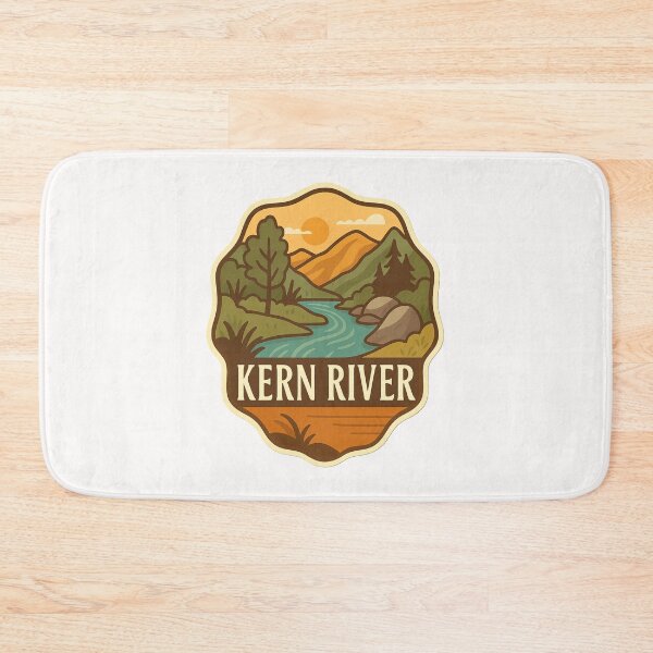 Item preview, Kern River Sunset – Sierra Nevada Wilderness Badge designed and sold by Places On Earth.