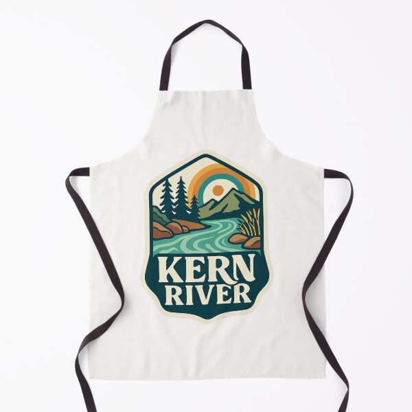 Item preview, Kern River Pines – California Mountain River Badge designed and sold by Places On Earth.