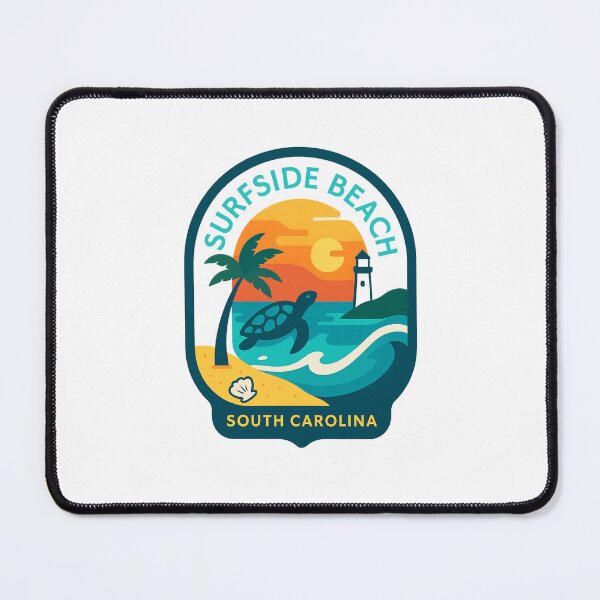 Item preview, Surfside Beach Turtle – South Carolina Coastal Sunset designed and sold by Places On Earth.