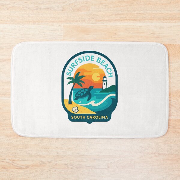 Item preview, Surfside Beach Turtle – South Carolina Coastal Sunset designed and sold by Places On Earth.