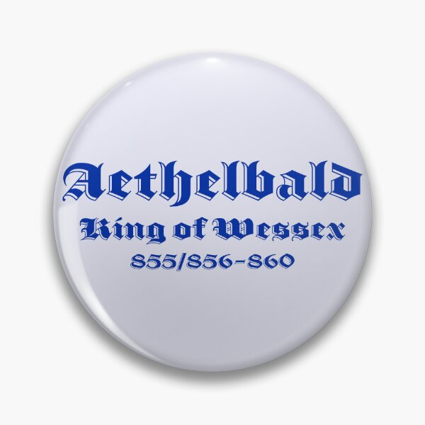 Item preview, Athelbald, King of Wessex, British Monarchs designed and sold by CharlottePlaceArt.