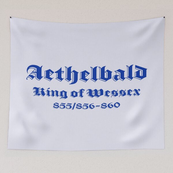 Item preview, Athelbald, King of Wessex, British Monarchs designed and sold by CharlottePlaceArt.