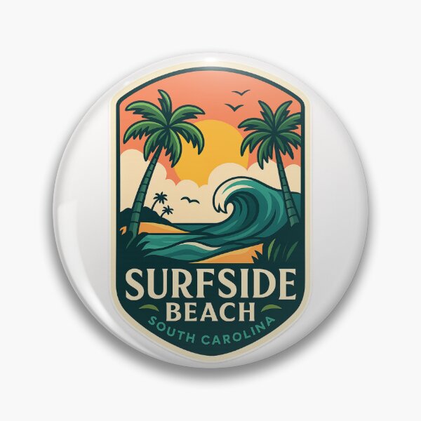 Item preview, Surfside Beach Wave – South Carolina Ocean Escape designed and sold by Places On Earth.