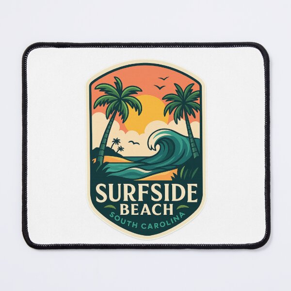 Item preview, Surfside Beach Wave – South Carolina Ocean Escape designed and sold by Places On Earth.