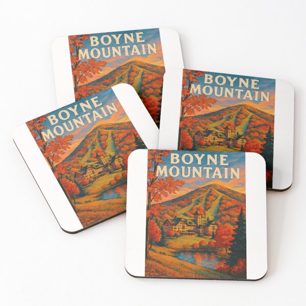 Item preview, Boyne Mountain Lodge in Autumn – Northern Michigan Landscape designed and sold by Places On Earth.