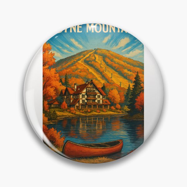 Item preview, Boyne Mountain Canoe View – Fall Retreat in Charlevoix County designed and sold by Places On Earth.