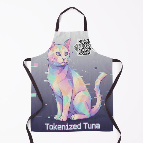 Item preview, NFT Glitch Kitty Futuristic Digital Cyberpunk Cat Vaporwave Aesthetic Meme Art designed and sold by Neko-Doodle-co.