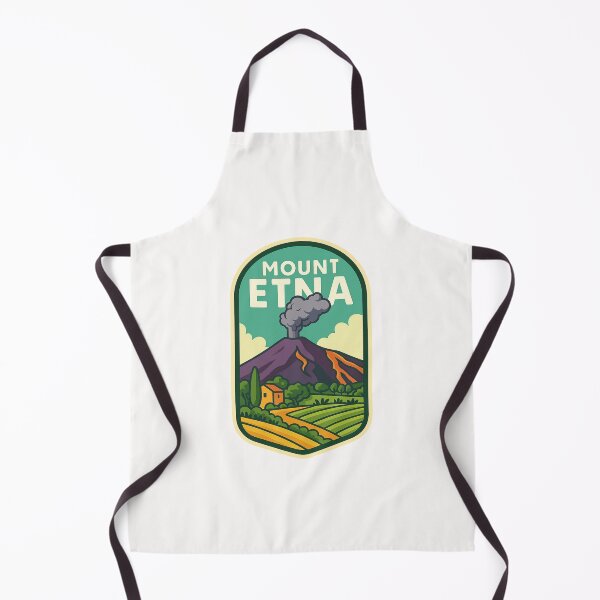 Item preview, Mount Etna Vineyards Badge – Sicily’s Volcanic Countryside designed and sold by Places On Earth.