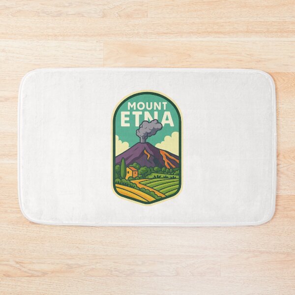 Item preview, Mount Etna Vineyards Badge – Sicily’s Volcanic Countryside designed and sold by Places On Earth.