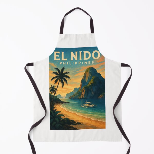 Item preview, El Nido, Philippines – Sunset Over Limestone Cliffs designed and sold by Places On Earth.