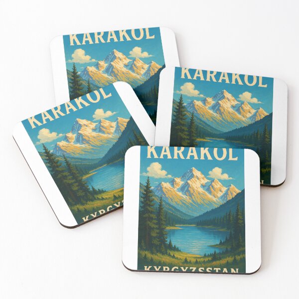 Item preview, Karakol, Kyrgyzstan – Lake and Terskey Alatau Mountains designed and sold by Aryabek.