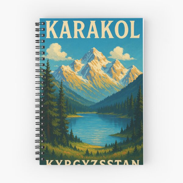 Item preview, Karakol, Kyrgyzstan – Lake and Terskey Alatau Mountains designed and sold by Aryabek.