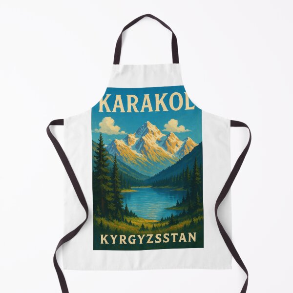 Item preview, Karakol, Kyrgyzstan – Lake and Terskey Alatau Mountains designed and sold by Aryabek.