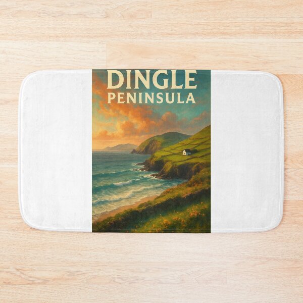 Item preview, Dingle Peninsula, Ireland – Atlantic Cliffs at Sunset designed and sold by Aryabek.