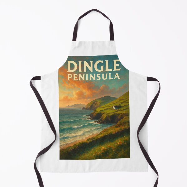 Item preview, Dingle Peninsula, Ireland – Atlantic Cliffs at Sunset designed and sold by Aryabek.