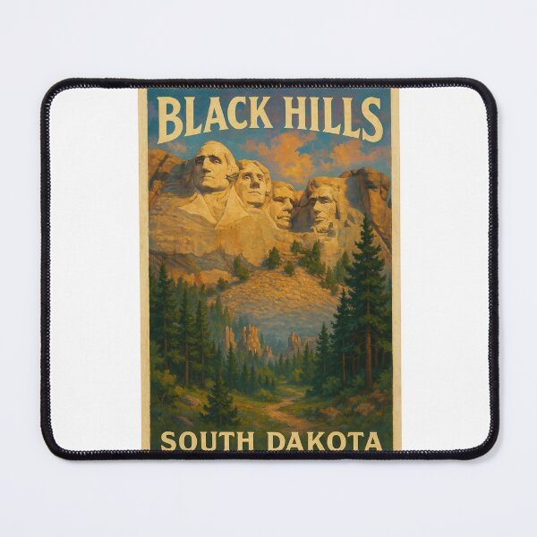 Item preview, Black Hills, South Dakota – Mount Rushmore and Granite Forests designed and sold by Aryabek.