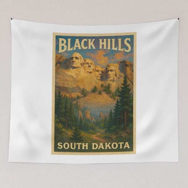 Item preview, Black Hills, South Dakota – Mount Rushmore and Granite Forests designed and sold by Aryabek.