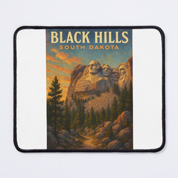 Item preview, Black Hills, South Dakota – Mount Rushmore at Sunset designed and sold by Aryabek.