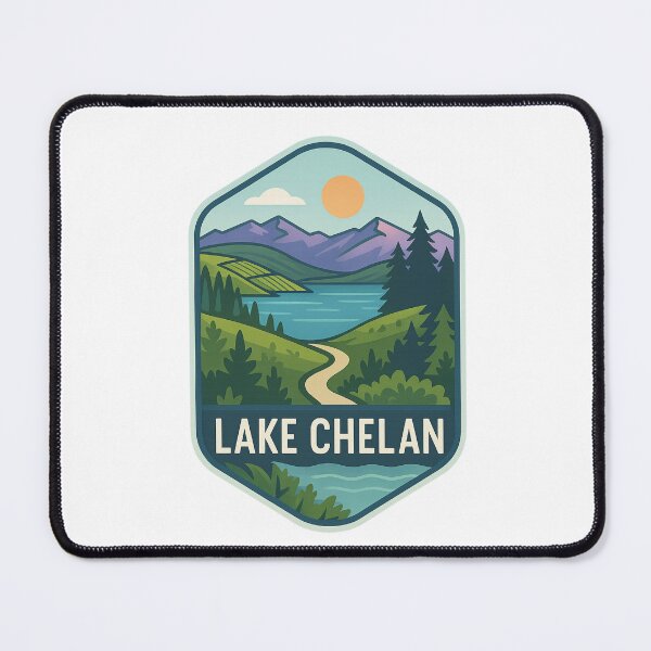 Item preview, Lake Chelan – Pacific Northwest Trail Badge designed and sold by Aryabek.