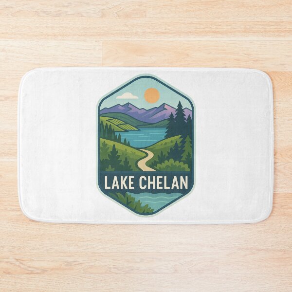 Item preview, Lake Chelan – Pacific Northwest Trail Badge designed and sold by Aryabek.