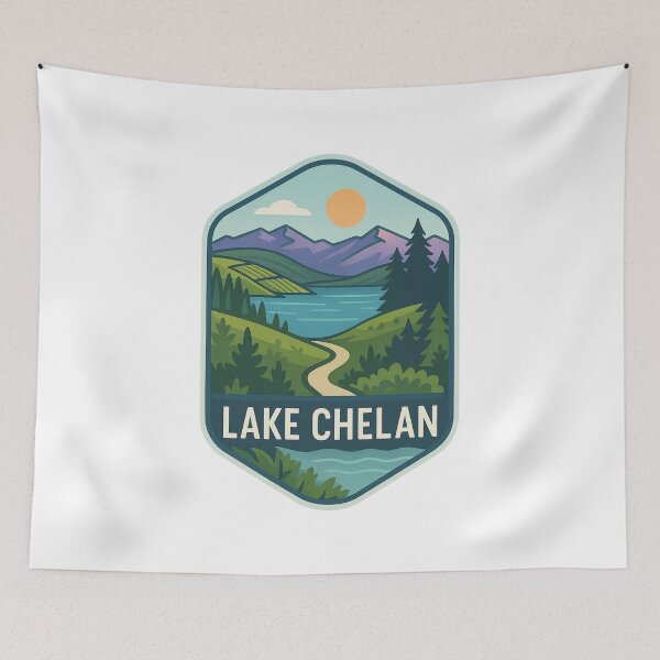 Item preview, Lake Chelan – Pacific Northwest Trail Badge designed and sold by Aryabek.