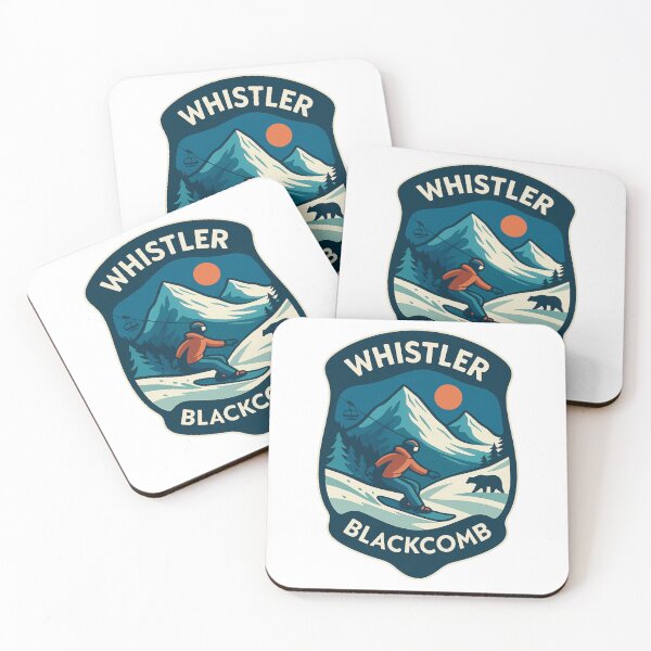 Item preview, Whistler Blackcomb Snowboarder and Bear View designed and sold by Aryabek.