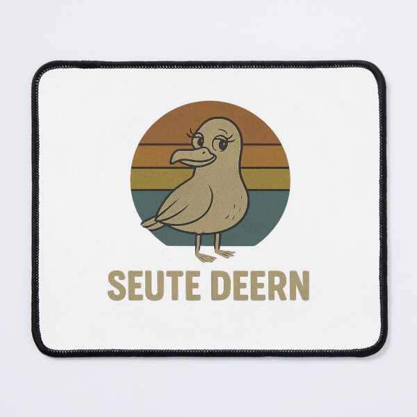 Item preview, Seute Deern - Maritime Seagull Design designed and sold by Fies-und-Fein.