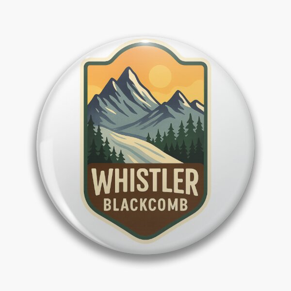 Item preview, Whistler Blackcomb Sunset Over Mountains and Pines designed and sold by Aryabek.