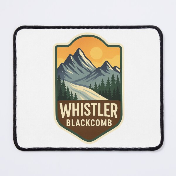 Item preview, Whistler Blackcomb Sunset Over Mountains and Pines designed and sold by Aryabek.