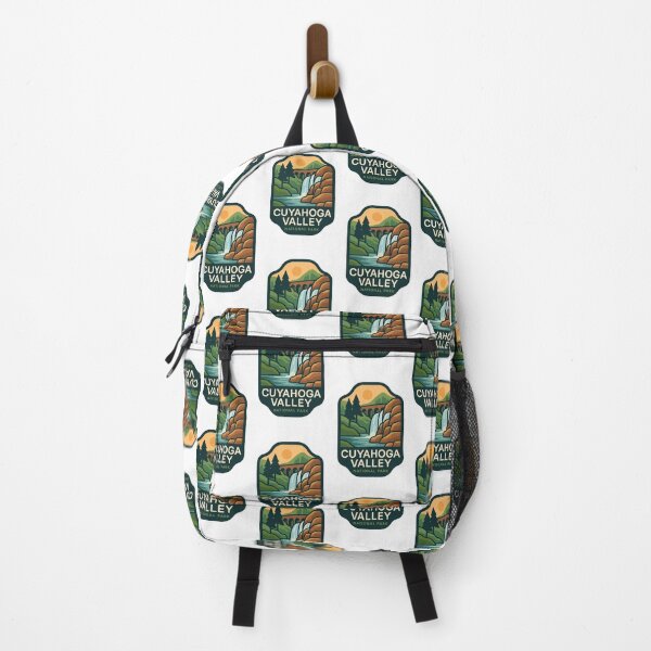Item preview, Cuyahoga Valley National Park with Bridge and Waterfall designed and sold by Aryabek.