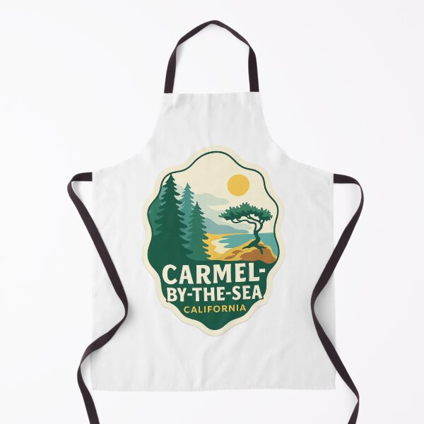 Item preview, Carmel-by-the-Sea Cliffside Tree and Coastal View designed and sold by Aryabek.