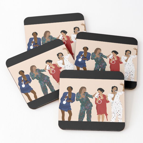 Item preview, Living Single Art 90'S Classic Tv Women Illustration Afro Art Black Classic Tv Show designed and sold by GaneTollmache.