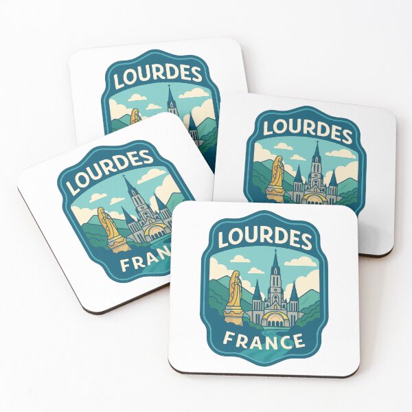 Item preview, Lourdes France – Basilica and Marian Shrine Badge designed and sold by Aryabek.