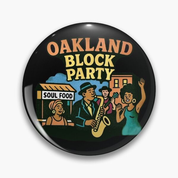 Item preview, Oakland Block Party designed and sold by Myra365Art.