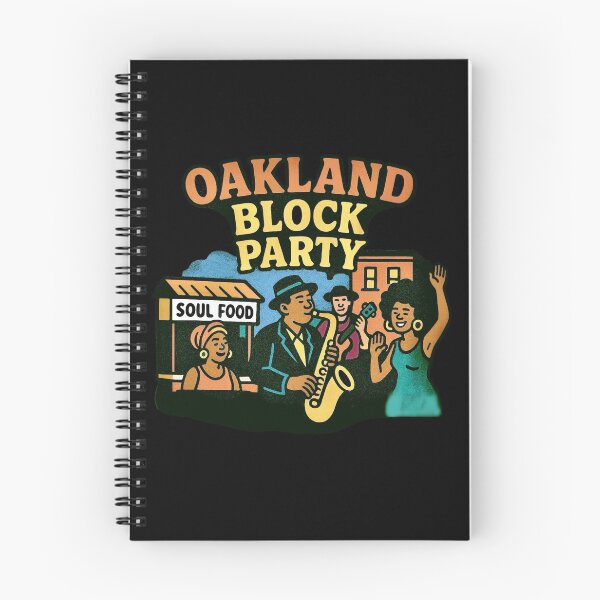 Item preview, Oakland Block Party designed and sold by Myra365Art.