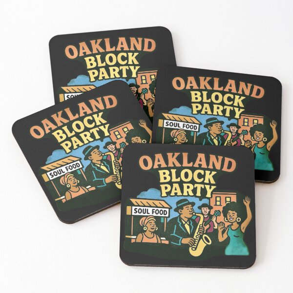 Item preview, Oakland Block Party designed and sold by Myra365Art.