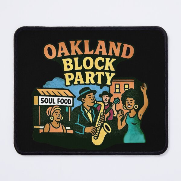 Item preview, Oakland Block Party designed and sold by Myra365Art.