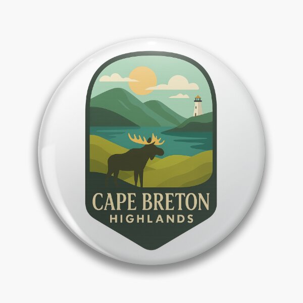Item preview, Cape Breton Highlands – Moose and Lighthouse Coastline designed and sold by Aryabek.