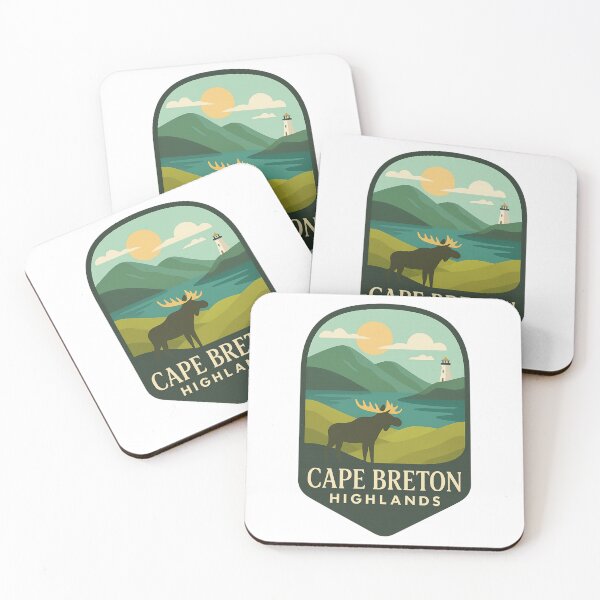 Item preview, Cape Breton Highlands – Moose and Lighthouse Coastline designed and sold by Aryabek.