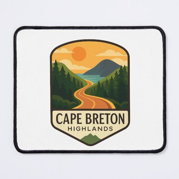 Item preview, Cape Breton Highlands – Cabot Trail Road and Sunset Mountains designed and sold by Aryabek.